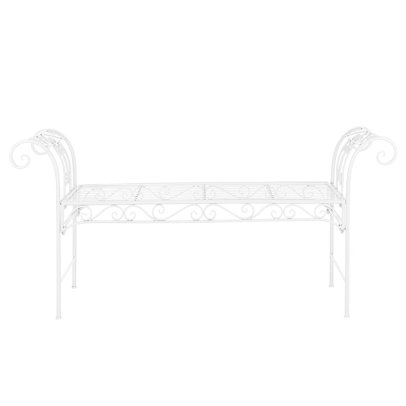 Szkic wymiarowy Ławka ogrodowa Cossila 70x147x46 cm różne kolory kolory en.casa