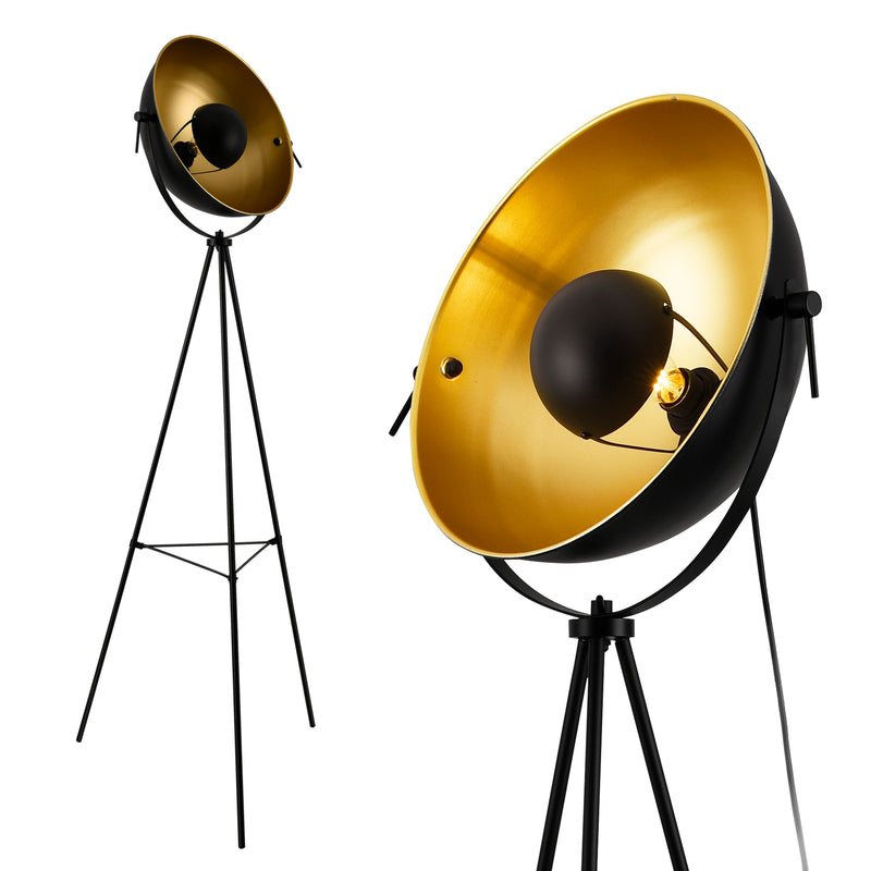 Szkic wymiarowy Lampa podłogowa Angers 158 cm Max 60W E27 Metal różne kolory kolory lux.pro