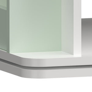 Obrotowa półka dziecięca Vipsali 108x40x40 cm miętowa zieleń/biała [en.casa]