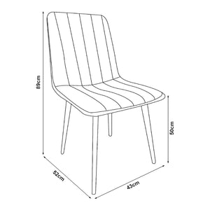 Zestaw jadalniany Hemnes 5-częściowy dąb/beż [en.casa]