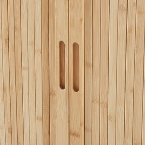Szafka boczna Nordkapp 100x40x80 cm bambus [en.casa]