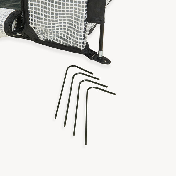 Szklarnia foliowa na pomidory Larshasas 180x80x170 cm Przezroczysta [en.casa]