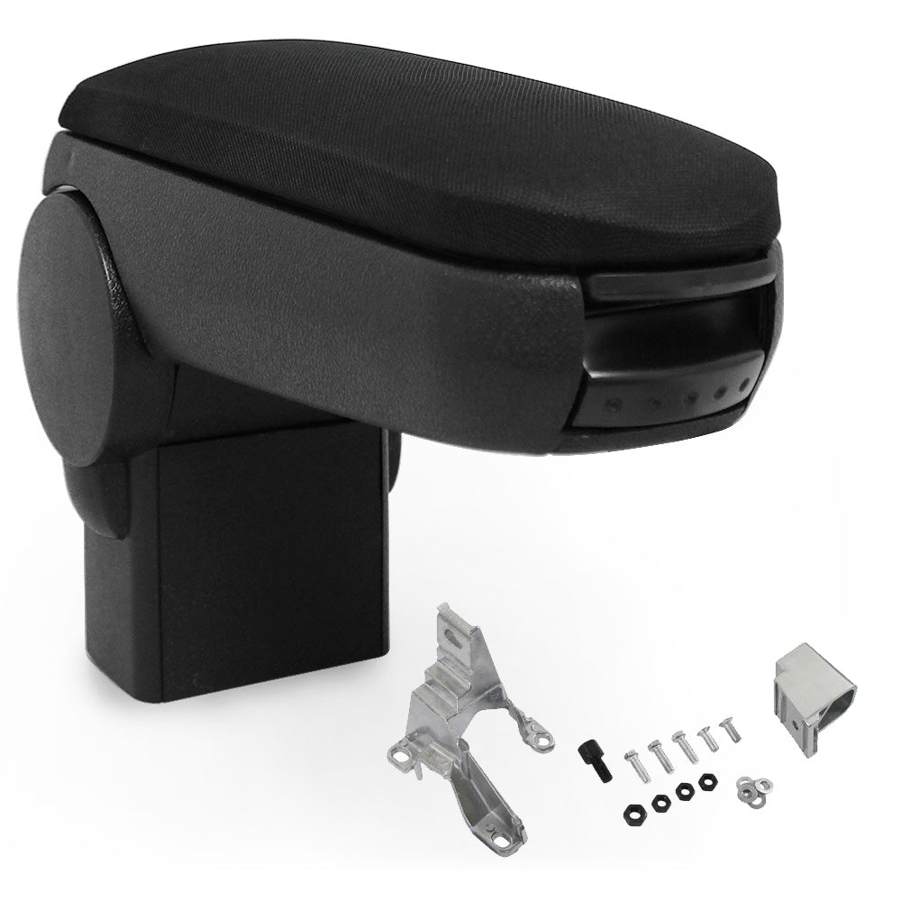 Mittelarmlehne VW Golf IV, Bora, Beetle Schwarz mit Staufach [pro.tec] - premiumXL