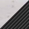 TV-Lowboard Olvehok 140x40x55 cm Czarny/efekt marmuru, biały [en.casa]