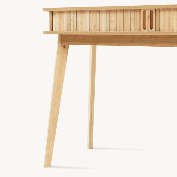 Konsola Tysvær 110x40x78 cm bambus [en.casa]