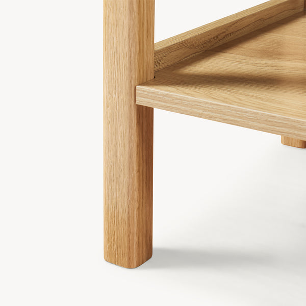 Konsolentisch Ferrersp z 2 szufladami 100x40x80 cm dąb/sandfarben [en.casa]