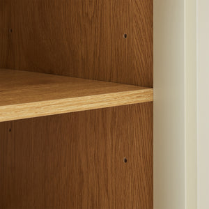 Szafka łazienkowa Ferrersp 80x40x35 cm, optyka dębu/kolor piaskowy [en.casa]