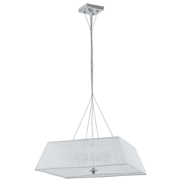 [lux.pro]® Lampa wisząca sufitowa - biała (4 x E14)