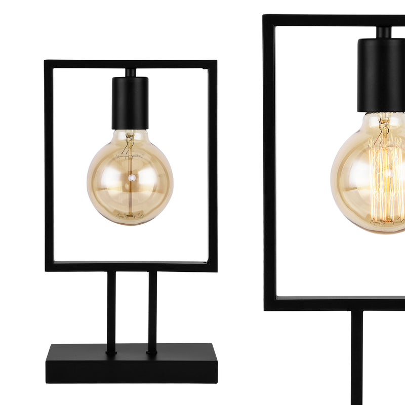 Szkic wymiarowy Lampka stołowa lampka stołowa lampka salon lampka nocna E27 [lux.pro]