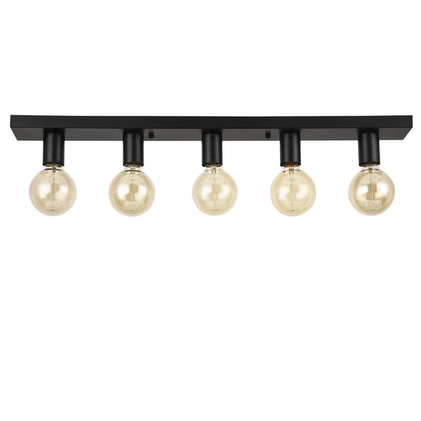 Lampa sufitowa Korinth 5-płomienna okrągła metal E27 lux.pro