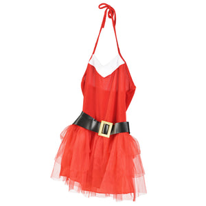 Świąteczny kostium na imprezę Ojciec Gwiazdka dla kobiet en.casa