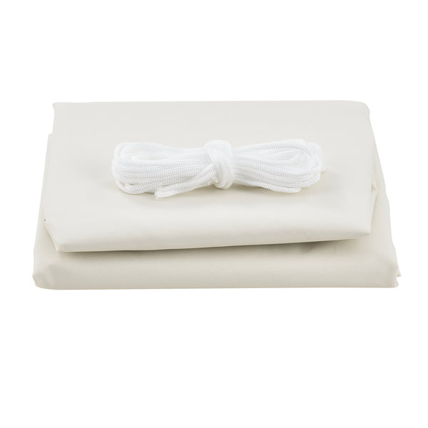 Markiza prostokątna 300x500 cm Kolor piaskowy en.casa