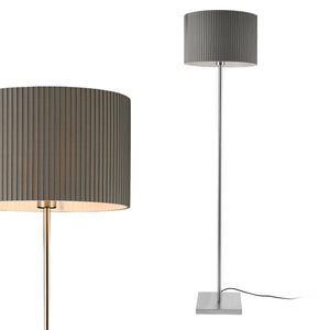 Lampa podłogowa Coimbra 151 cm 1xE27 metal szary lux.pro