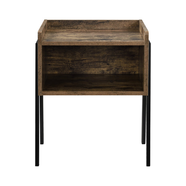 Stolik nocny Andernach 52x42x35 cm kolory drewna en.casa