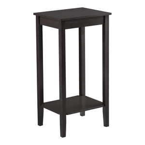 Stolik boczny Thun 74x38x30 cm MDF w kolorze kawy en.casa