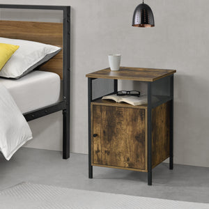 Stolik boczny Eigersund z szafką 60x40x40cm [en.casa]