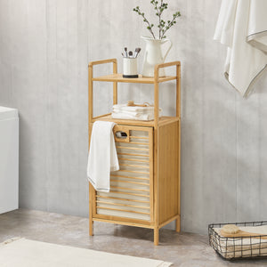 Bambusowy stojak na pranie Rendalen 40x30x95 cm [en.casa]