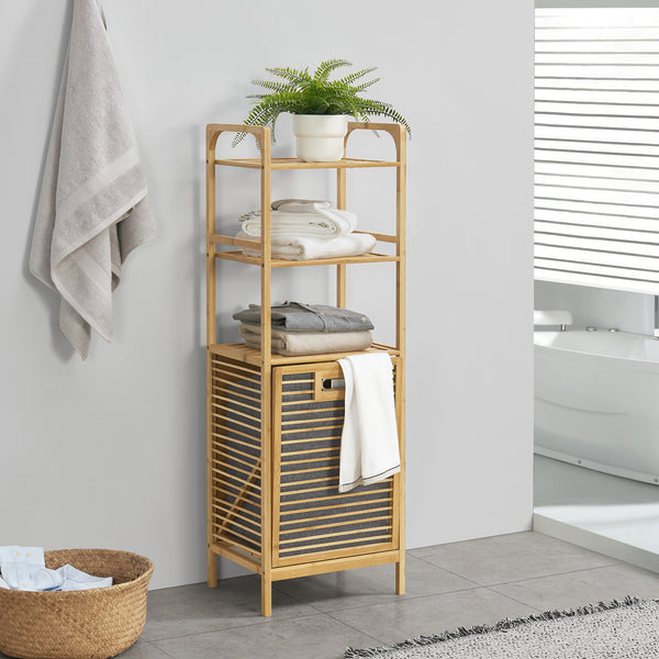 Bambusowy wieszak na pranie Tidaholm 118x39,5x30,5cm [en.casa]