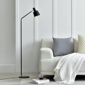 Lampa stojąca Bristol regulowana Czarna [lux.pro]