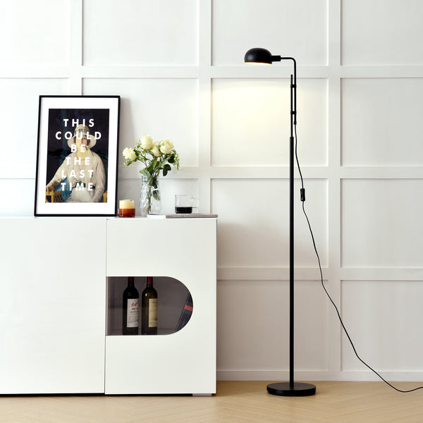 Lampa stojąca Bolton czarna [lux.pro]