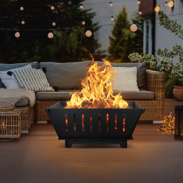 Miejsce na ognisko Fedje misa na ognisko 25 x 55 x 55 cm [casa.pro]