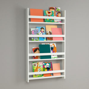 Półka dziecięca Sotenäs 120x74x10cm Biała [en.casa]