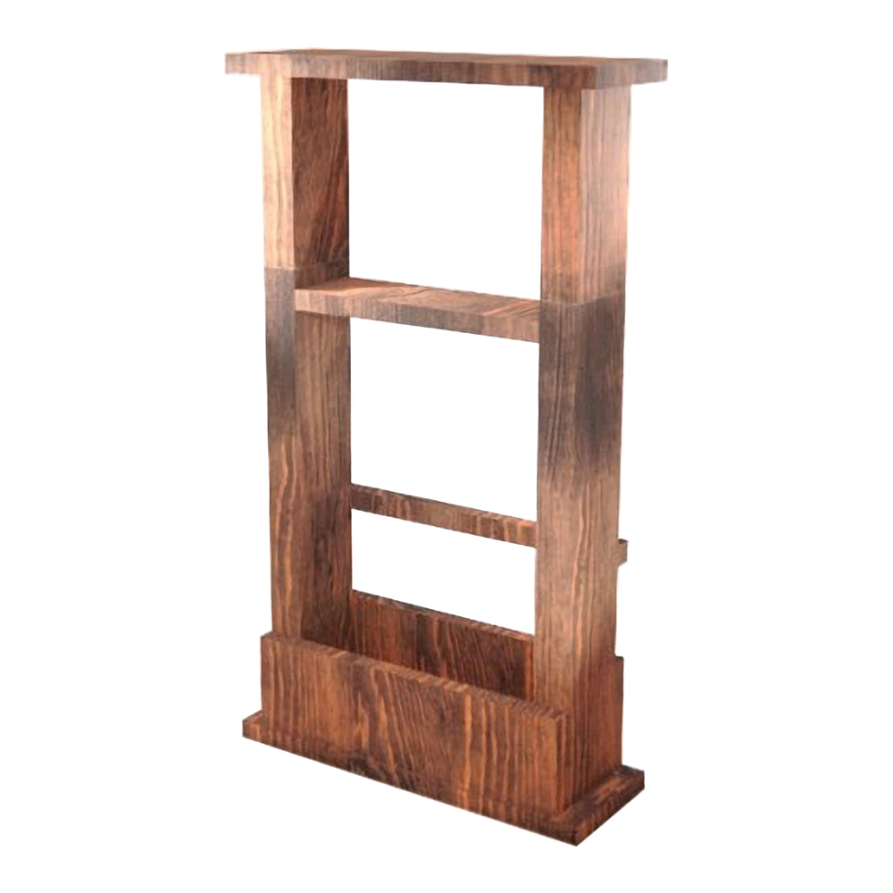 Stolik boczny z drewna sosnowego Nørhald, bejcowany [en.casa]