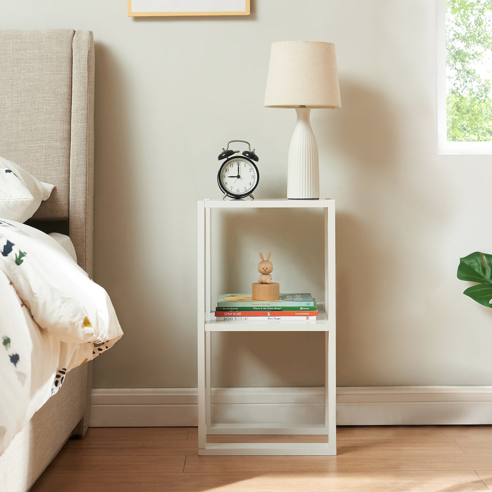 Beistelltisch Thyholm 55x30x30 cm Weiß [en.casa] - premiumXL