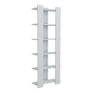 Biały regał Præstø [en.casa]