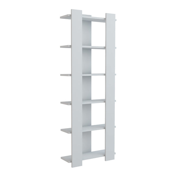 Biały regał Præstø [en.casa]