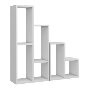 Półka stojąca Ringkøbing zestaw 2 biały [en.casa]