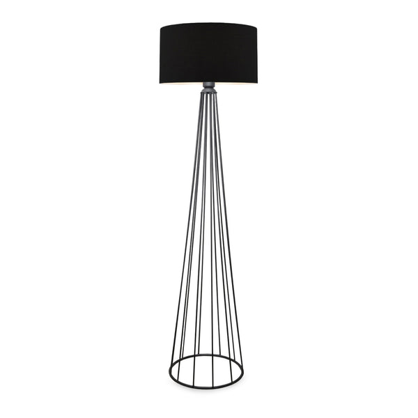 Lampa podłogowa Neath antracyt / czarny [lux.pro]