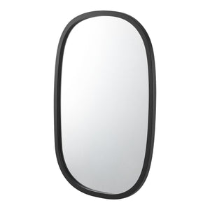 Lustro ścienne Copertino 70x50 cm czarne, matowe [en.casa]