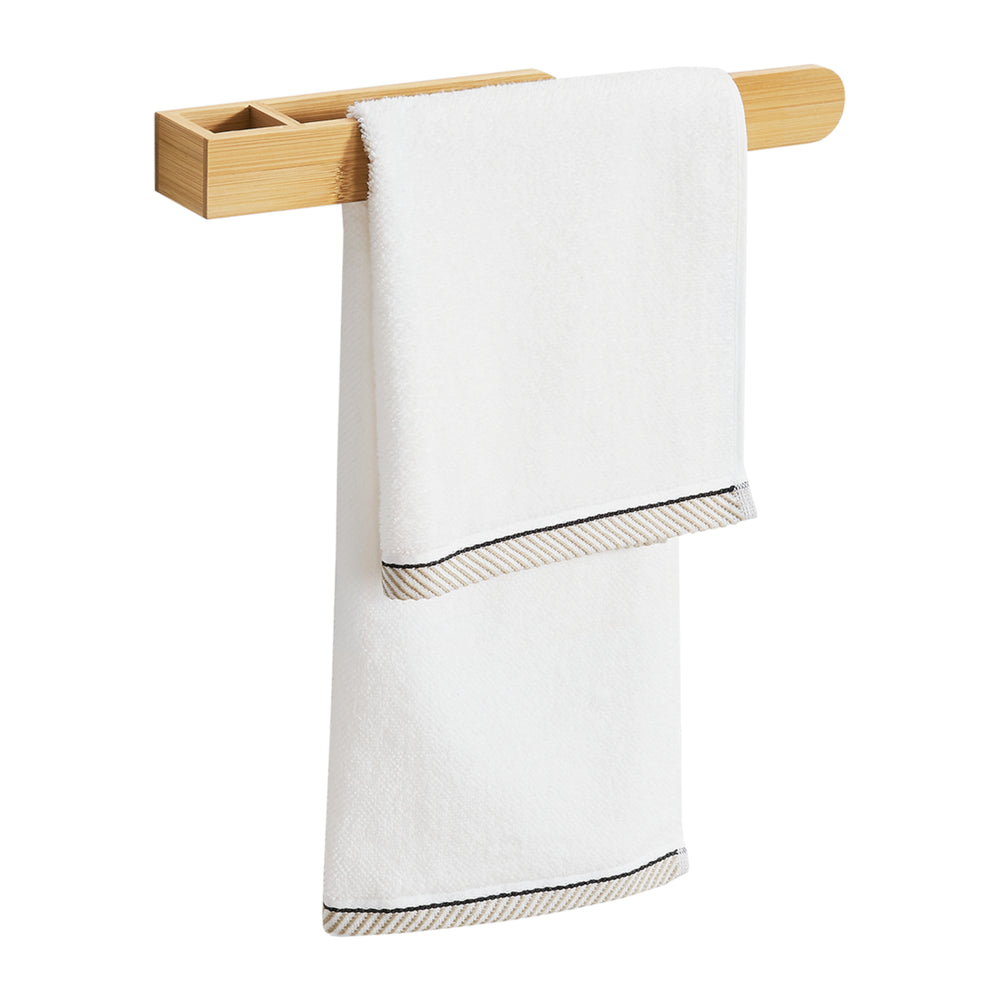 Wand - Handtuchhalter Tønsberg Bambus [en.casa] - premiumXL