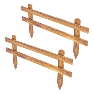 Zestaw ogrodzeń ogrodowych Krölpa 100x40cm [en.casa]