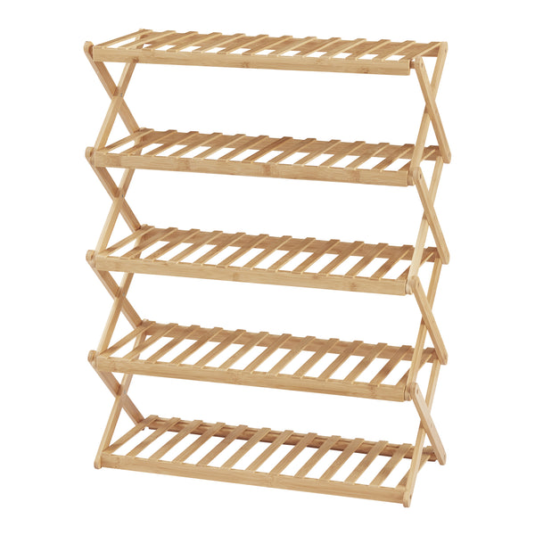 Składany stojak na buty Fitzbek [en.casa]