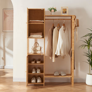 Wieszak bambusowy Oldsum [en.casa]