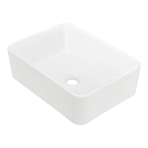 Biała umywalka Svendborg [neu.haus]