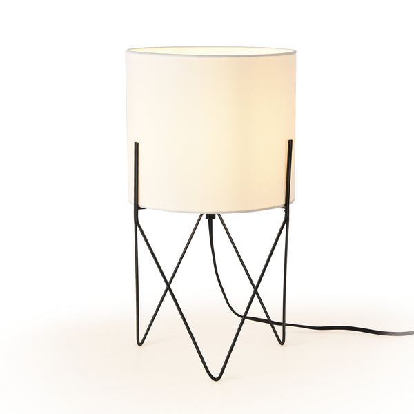 Lampa stołowa Slough biała [lux.pro]