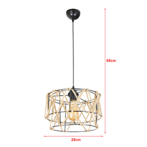 Lampa wisząca Maryport czarna [lux.pro]