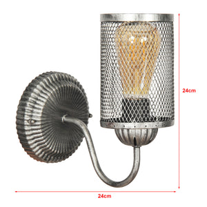 Lampa ścienna Painswick srebrna [lux.pro]