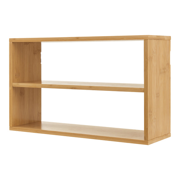 Półka ścienna Gol 50x15x30 cm bambus [en.casa]