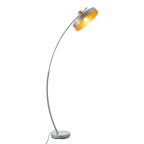Lampa łukowa Stafford szara [lux.pro]