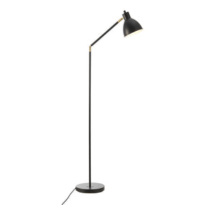 Lampa podłogowa Stockport 139cm czarny/złoty [lux.pro]