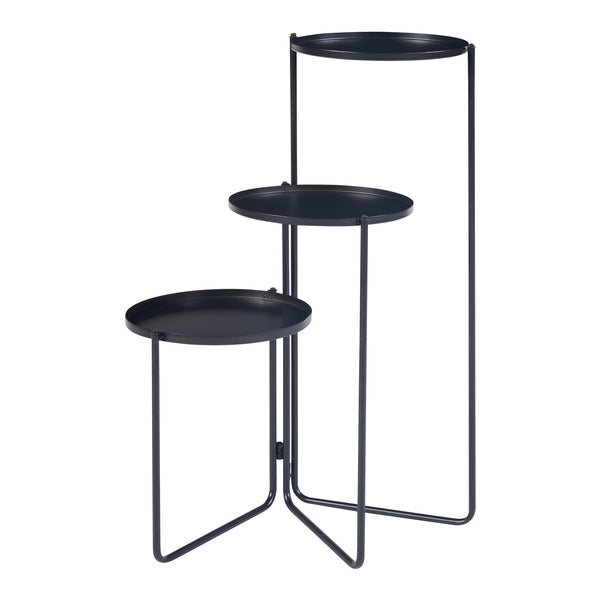 Stojak na rośliny Ostre z 3 półkami metalowymi [en.casa]