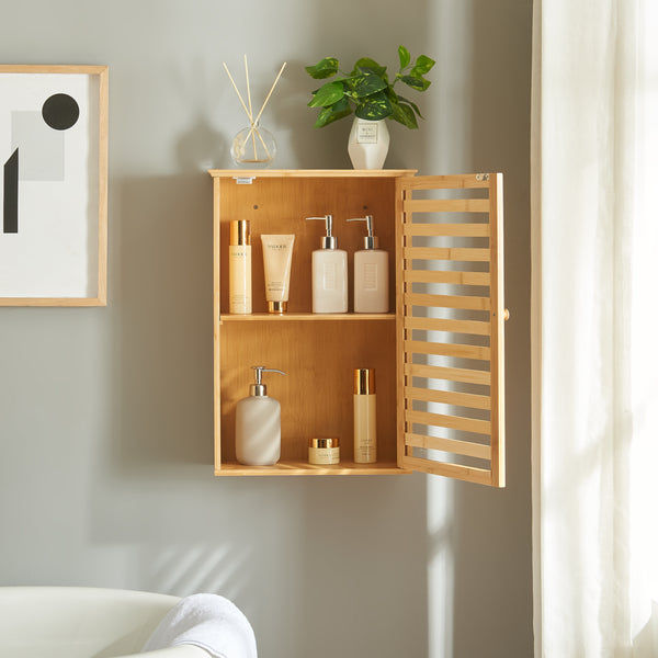 Szafka łazienkowa Järfälla 55x37x16 cm bambus [en.casa]