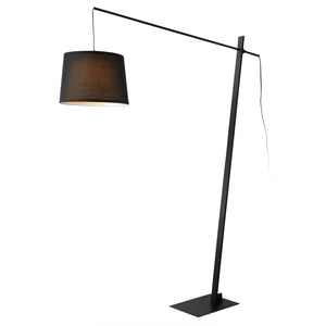 Lampa podłogowa Nesna czarna [lux.pro]