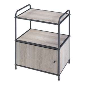 Stolik boczny Gulen czarny/dębowy [en.casa]