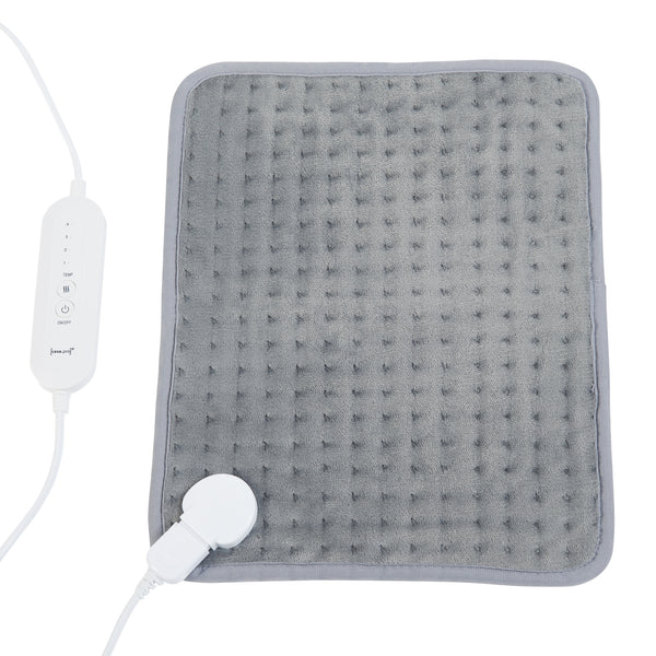 Elektryczna poduszka grzewcza Bella 80W 40x30cm Szara [en.casa]