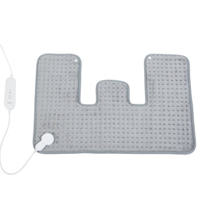 Elektryczna podkładka grzewcza Borrello 100W 65x45cm Szara [en.casa]